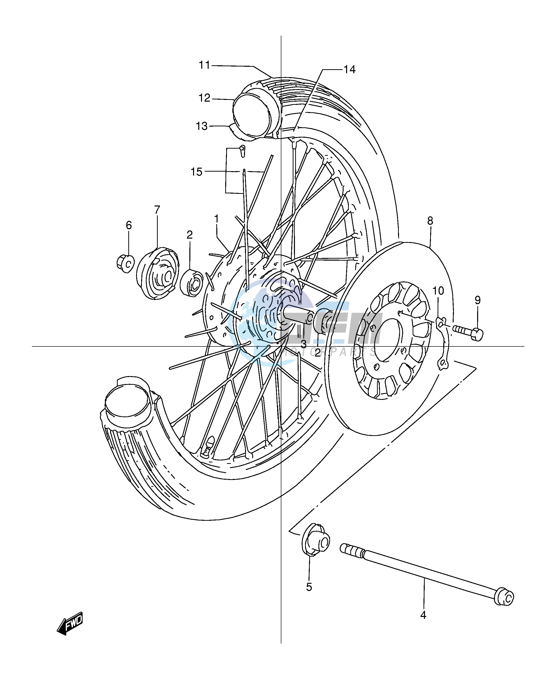 FRONT WHEEL