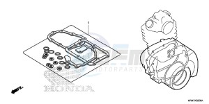 CRF250RE CRF250R Europe Direct - (ED) drawing GASKET KIT B