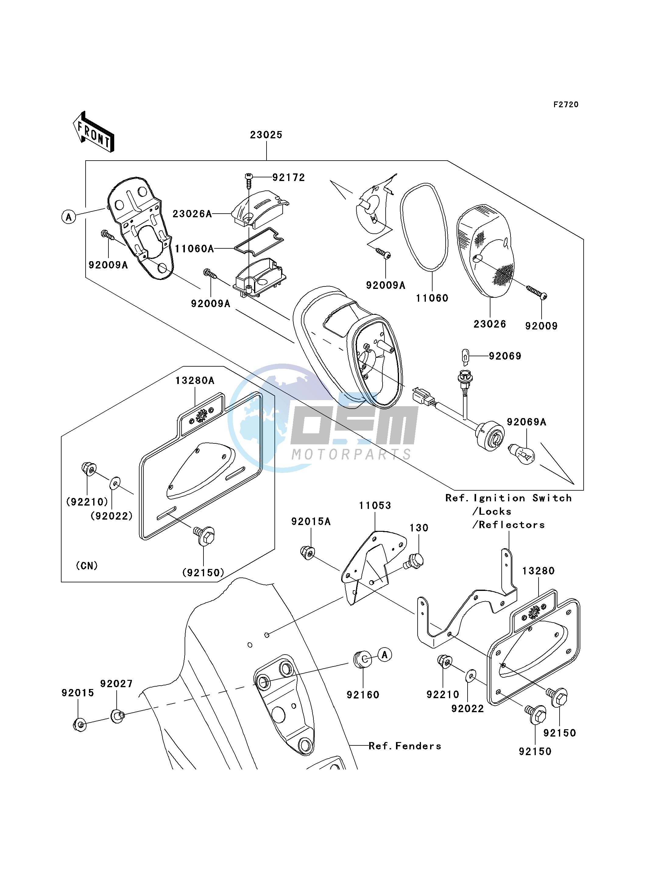 TAILLIGHT-- S- -