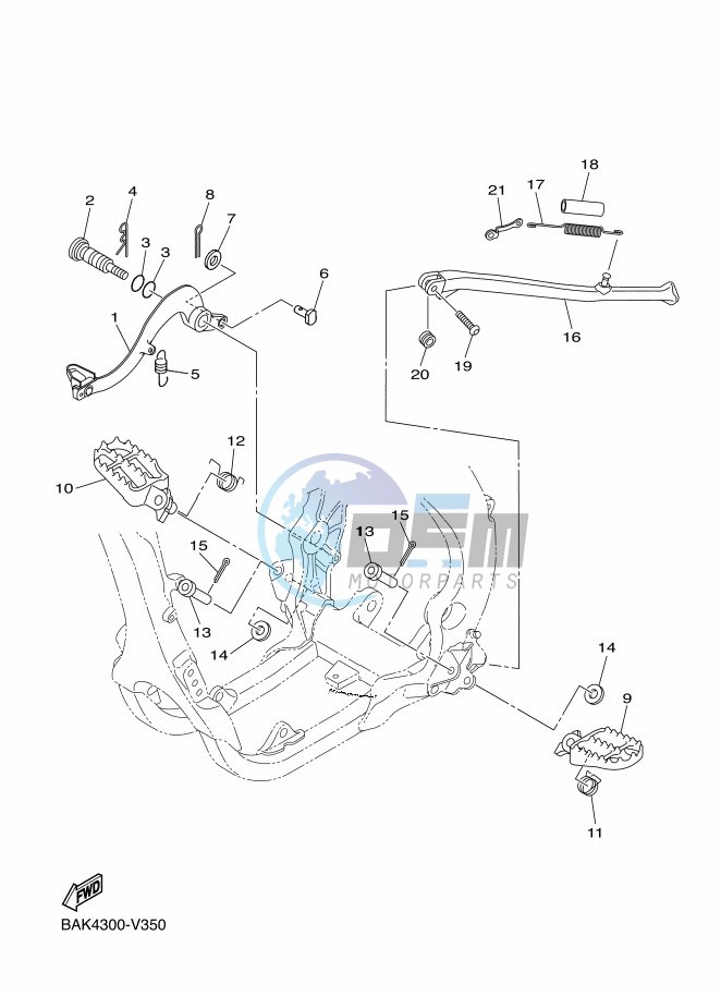 STAND & FOOTREST