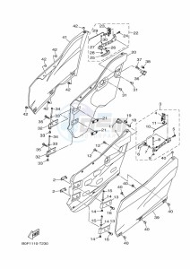 YXZ1000ET YXZ1000R SS (BAST) drawing SIDE COVER 3