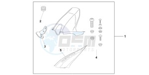 CBR1000RA9 E / ABS MKH REP drawing HUGGER REPSOL REPLICA