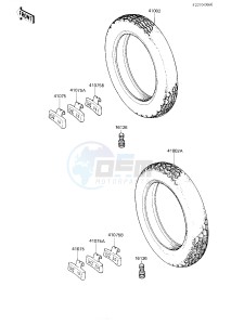 ZN 1300 A [VOYAGER] (A5-A6) [VOYAGER] drawing TIRES