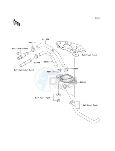 KVF 750 B (BRUTE FORCE 750 4X4I) (B6F-B7FA) B7F drawing FUEL PUMP