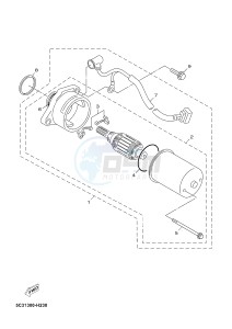 YN50FM NEO'S 4 (2CG6) drawing STARTING MOTOR