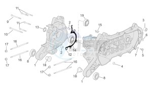 Scarabeo 50 Di-Tech drawing Crankcase