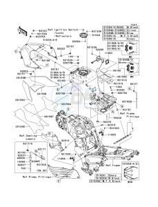 KRF 750 F [TERYX 750 4X4 NRA OUTDOORS] (F8F) C9FA drawing FUEL TANK