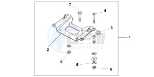 FJS400D SILVER WING drawing CARRIER BRACKET