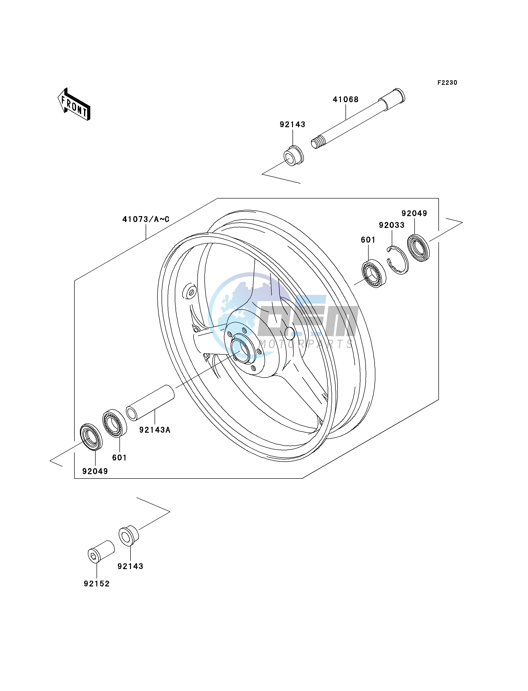 FRONT WHEEL