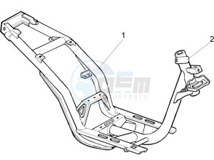 Liberty 125 4t ptt (I) Italy drawing Frame bodywork