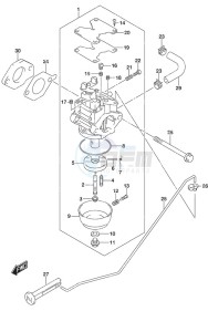 DF 4A drawing Carburetor