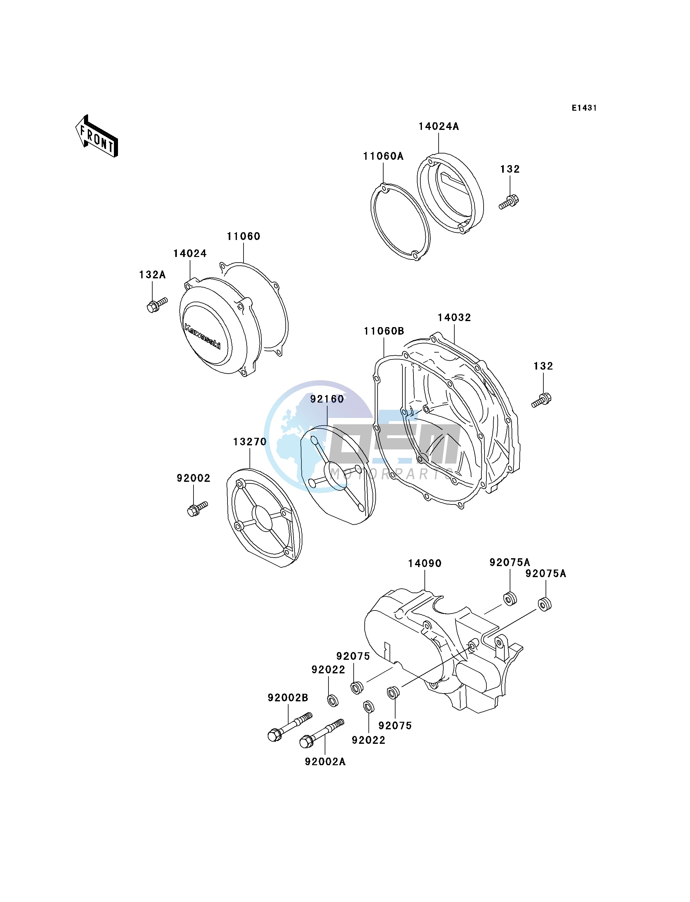 ENGINE COVER-- S- -