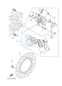 MWS125-C TRICITY 125 (BU5F) drawing FRONT FORK