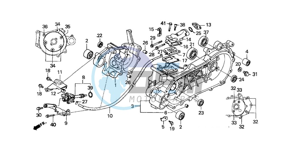 CRANKCASE/OIL PUMP