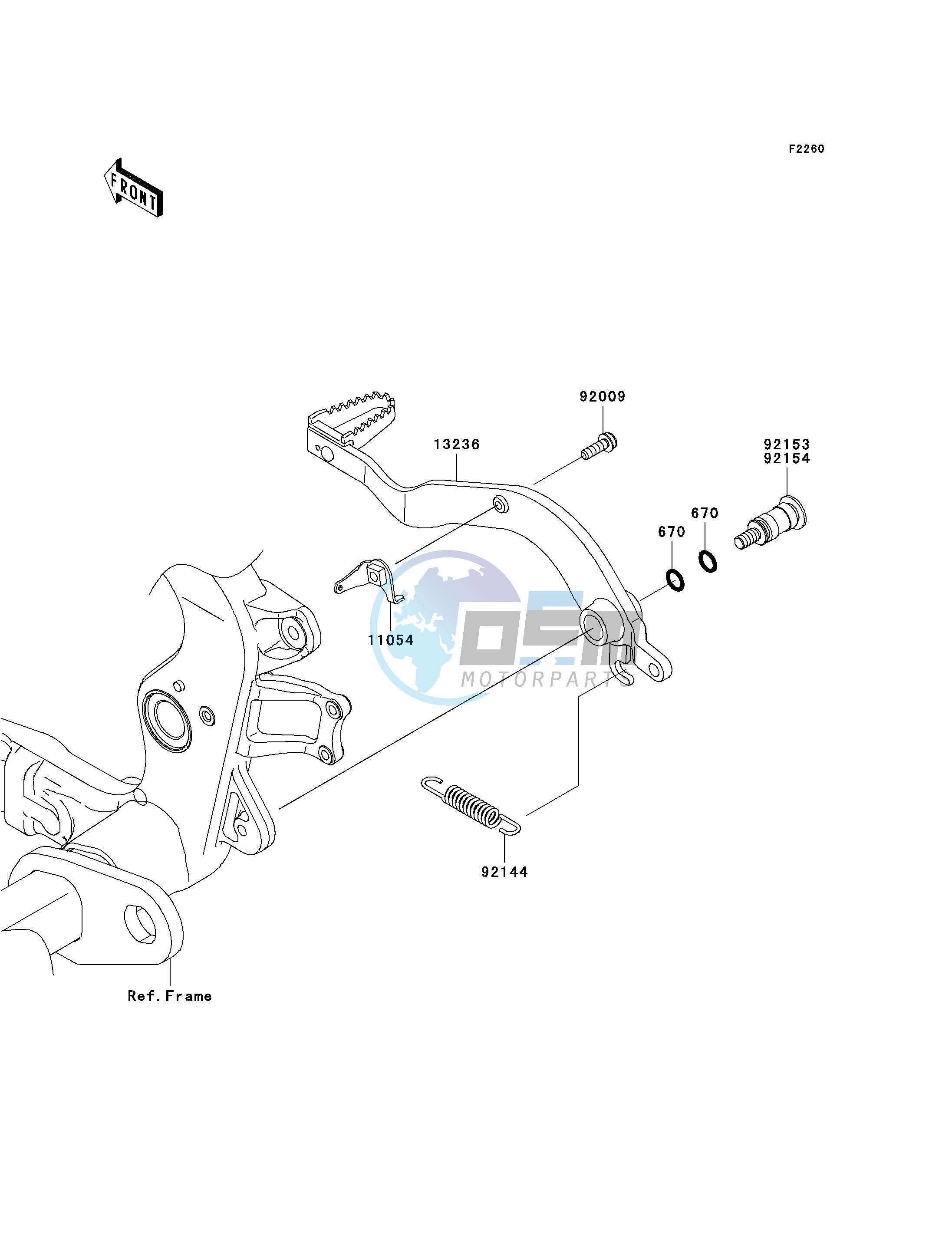 BRAKE PEDAL