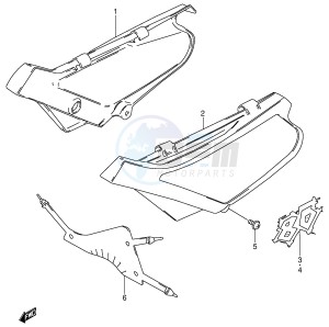 DS80 (E3-E28) drawing FRAME COVER