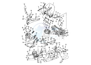 FJR A 1300 drawing COWLING