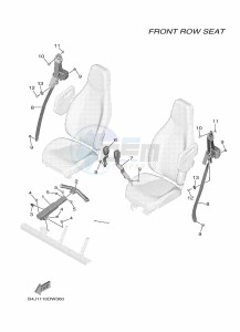 YXF1000EW YX10FRPAN (B4JA) drawing SEAT 2