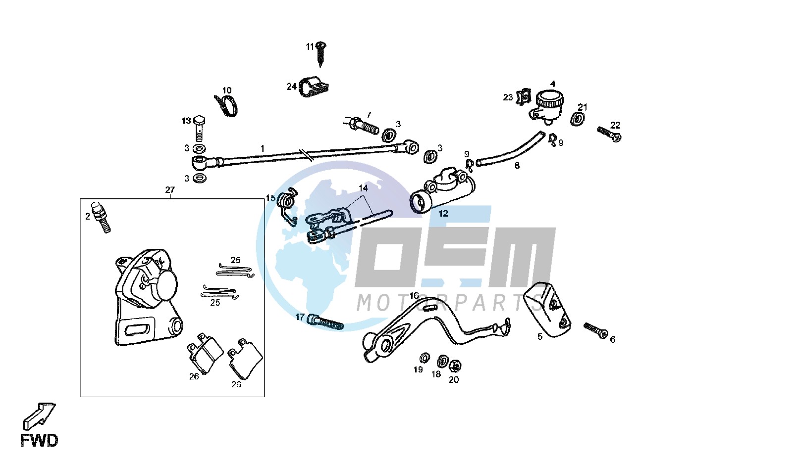 REAR BRAKING SYSTEM