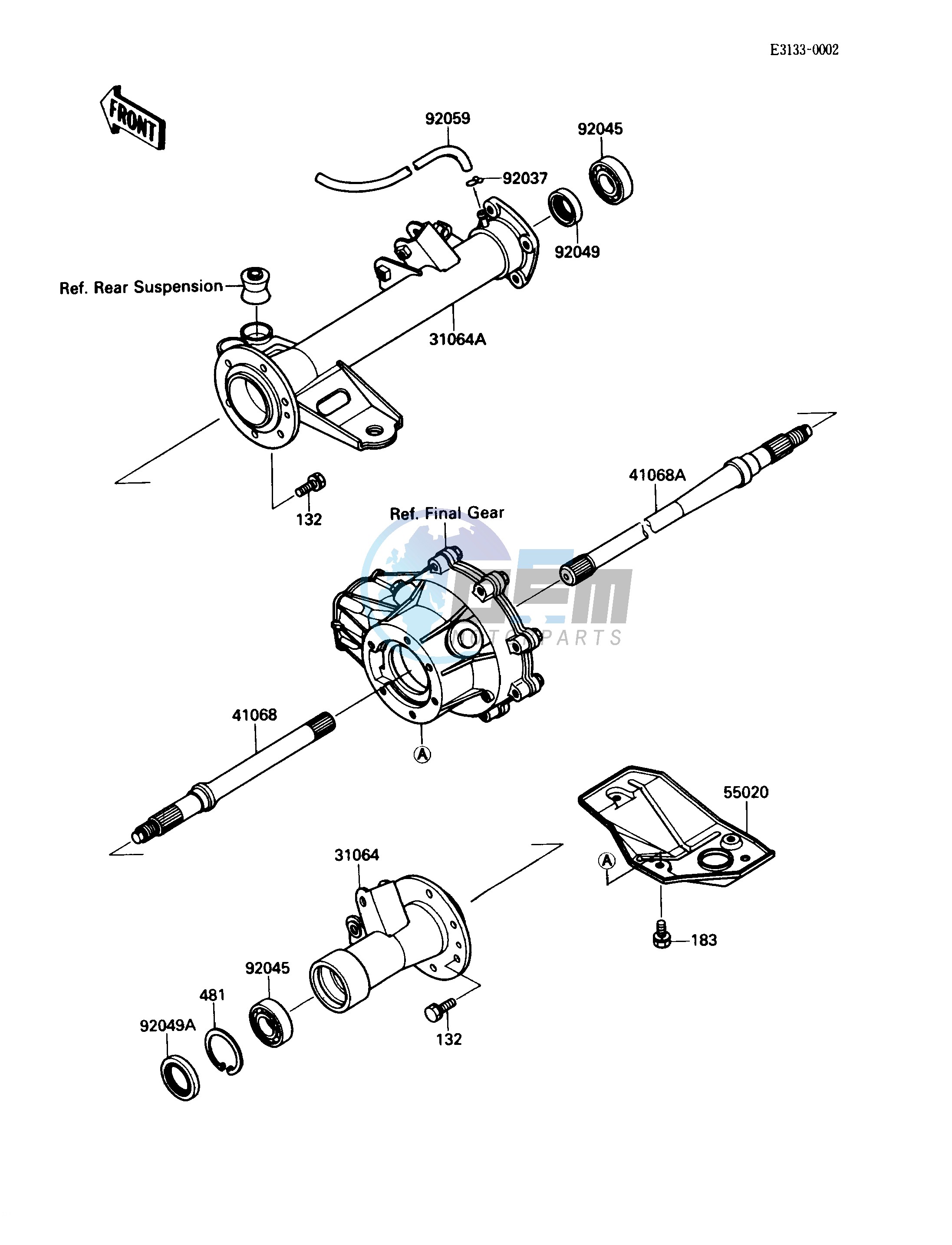 REAR AXLE