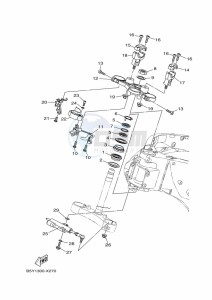 MT-10 MTN1000 (B5Y6) drawing STEERING