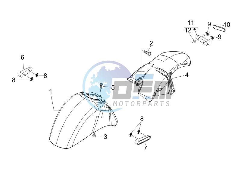 Wheel housing - Mudguard