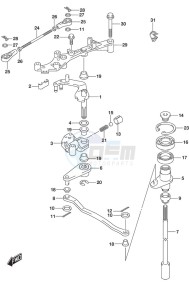 DF 175 drawing Clutch Shaft (Model: TG/ZG)