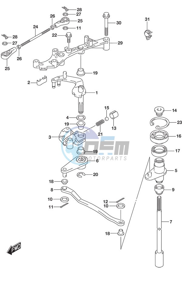 Clutch Shaft (Model: TG/ZG)