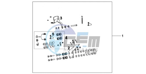 MC NAVI BRACKET CBF600