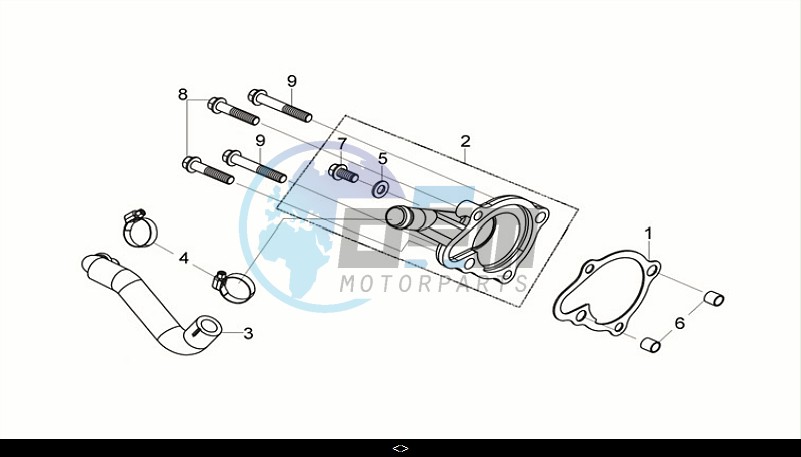 WATER PUMP COVER