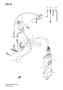 RM125 (E3-E28) drawing ELECTRICAL