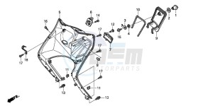 FES150A 125 S-WING drawing INNER BOX (FES1253-5)(FES1503-5)