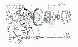 750 X Polizia - PA 2A Serie Polizia/PA 2A Serie drawing Clutch