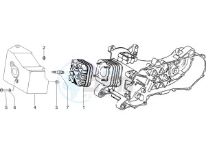 S 50 2T (25 Kmh) B-NL drawing Cylinder head cover