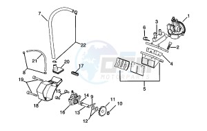 RS 50 drawing Carburetor