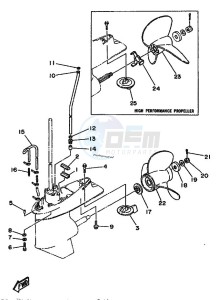 60FEO-60FETO drawing LOWER-CASING-x-DRIVE-2