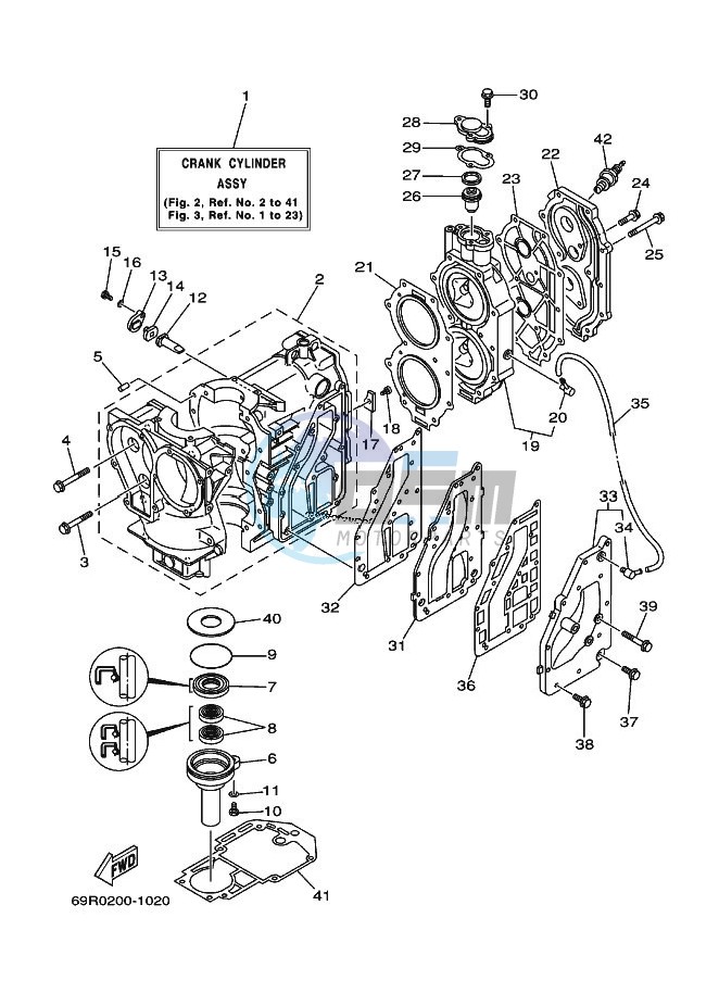 CYLINDER--CRANKCASE