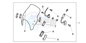 VTR2509 ED / LL MK drawing FLY SCREEN