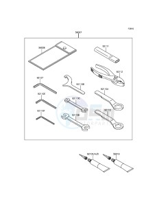 ER-6N_ABS ER650FEF XX (EU ME A(FRICA) drawing Owner's Tools