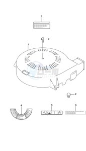 DF 115A drawing Ring Gear Cover