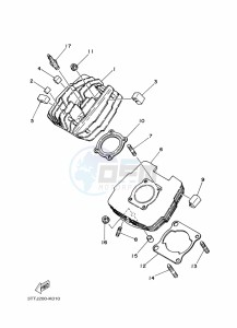 DT125 (3TTW) drawing CYLINDER