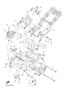 FZ8-N 800 FZ8 (NAKED) (39PL) drawing FRAME