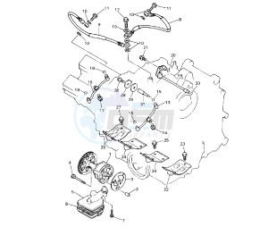 YZF SP 750 drawing OIL PUMP