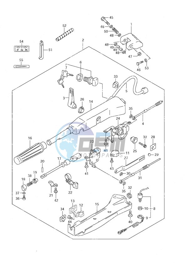 Tiller Handle