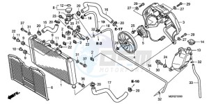 CBF600NA9 Europe Direct - (ED / ABS) drawing RADIATOR