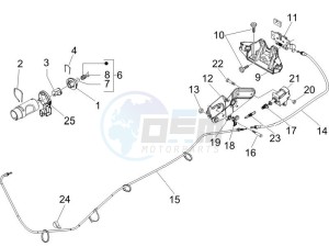 Granturismo 125 L Potenziato drawing Locks