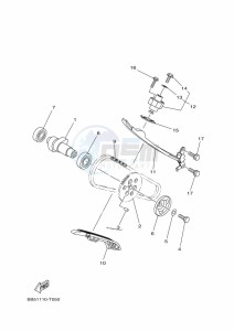 YFM450FWBD KODIAK 450 EPS (BHT1) drawing CAMSHAFT & CHAIN