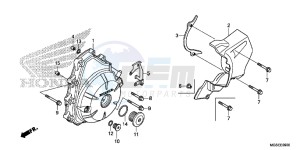 NC700SC drawing A.C. GENERATOR COVER