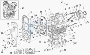 Griso V 1100 IE IE drawing Crank-case