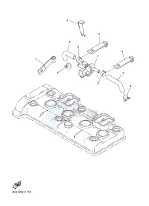 YZF-R6 600 R6 (2CX4 2CX5) drawing AIR INDUCTION SYSTEM